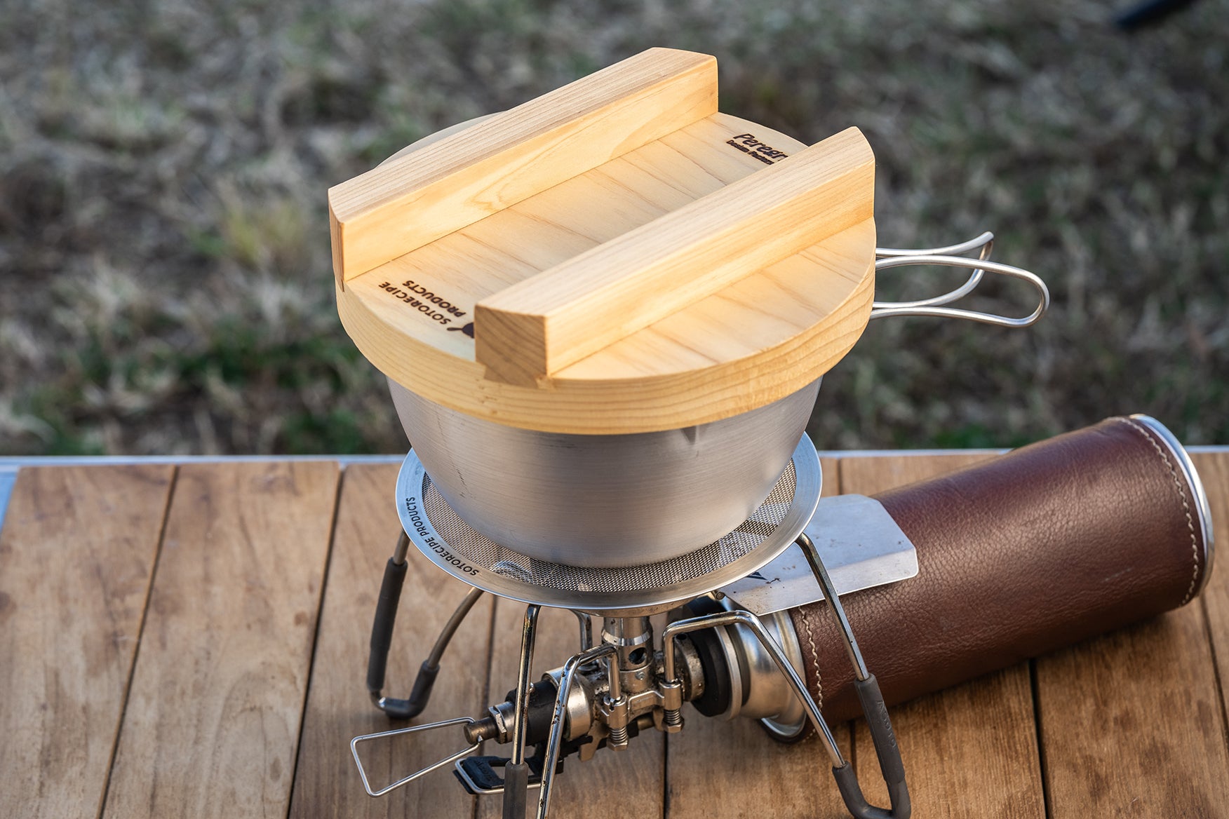 【シェラどんぶり専用】まるいバーナーパッド