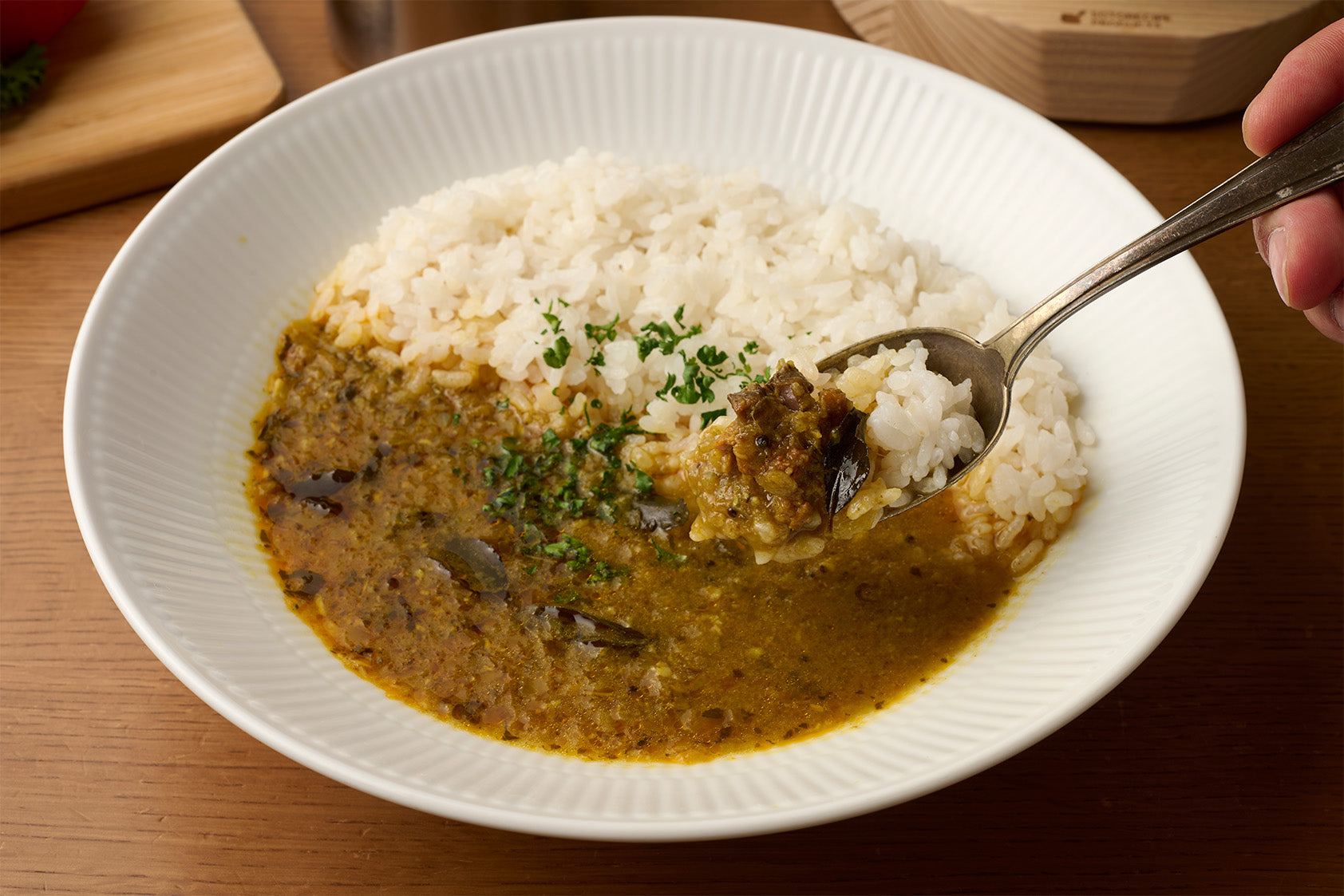 【NEW】伊豆の極めし2 - 桜葉と南伊豆野菜の潮かつおカレー